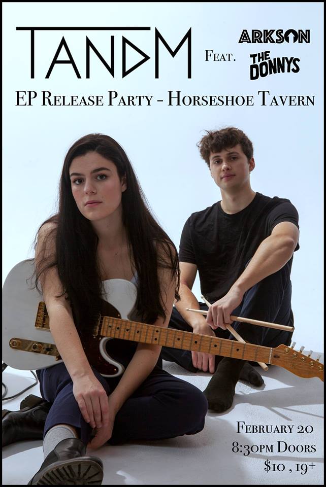 TANDM EP Release Party @ The Horseshoe Tavern February 2019